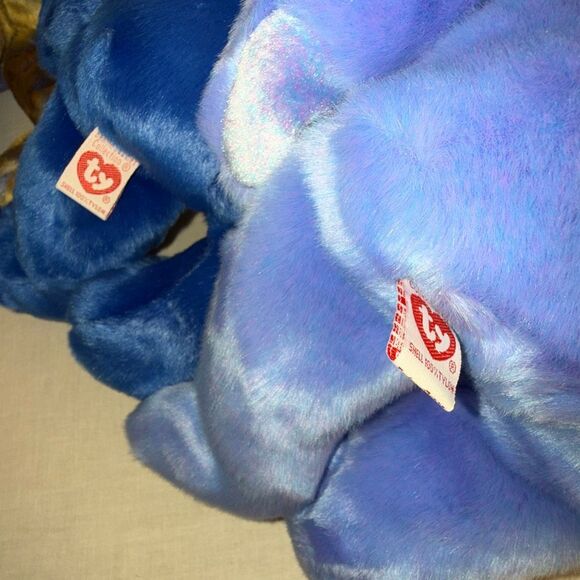 Set of 4 Authentic TY Beanie Buddy Bears — Highly Collectible 1999 BBOM (Beanie - Picture 9 of 14